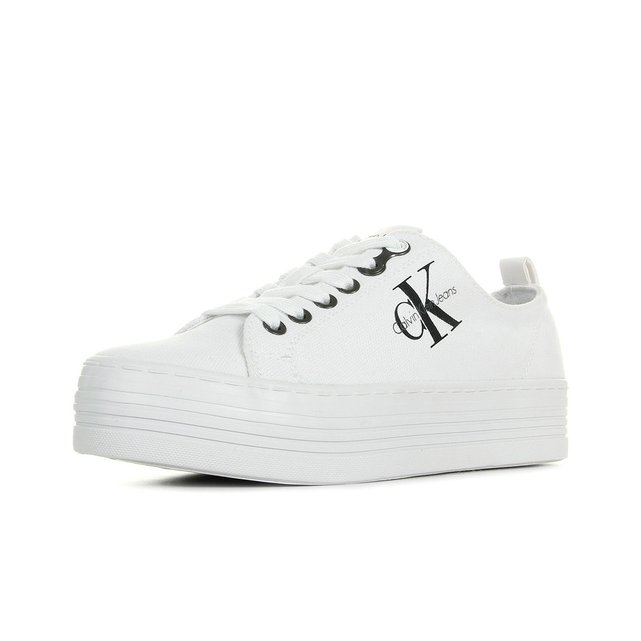 blanc canvas Baskets Calvin Redoute zolah blanc KleinLa ALSc34R5jq