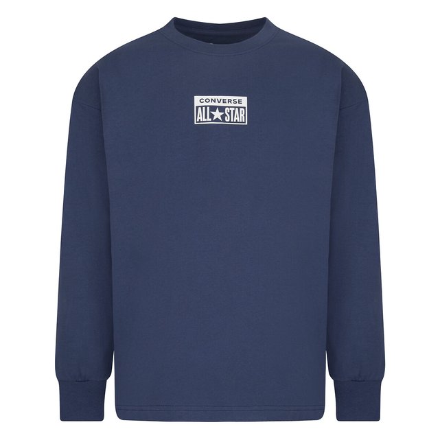 Converse navy core on sale crew neck sweatshirt