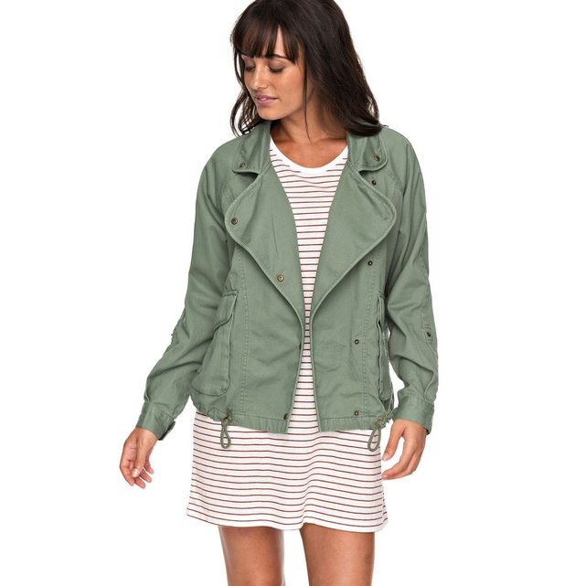 Militaire Olive Perfect Redoute Vert Spot La Roxy Veste UqzdwPCxP