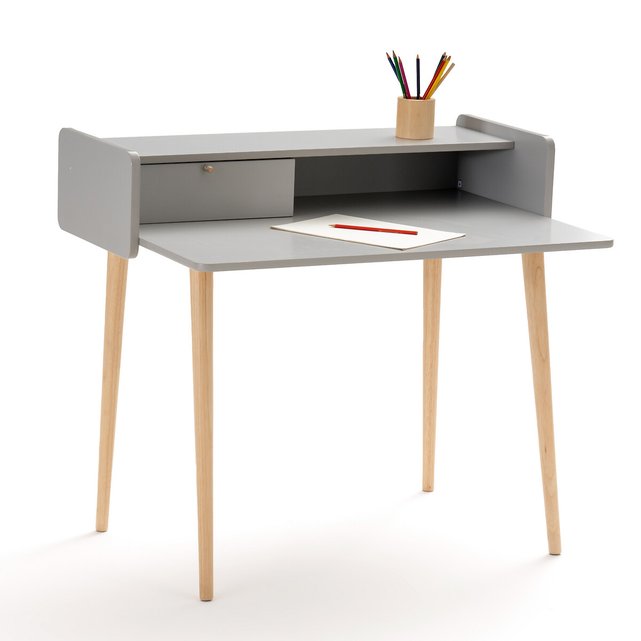 Bureau enfant gris clearance