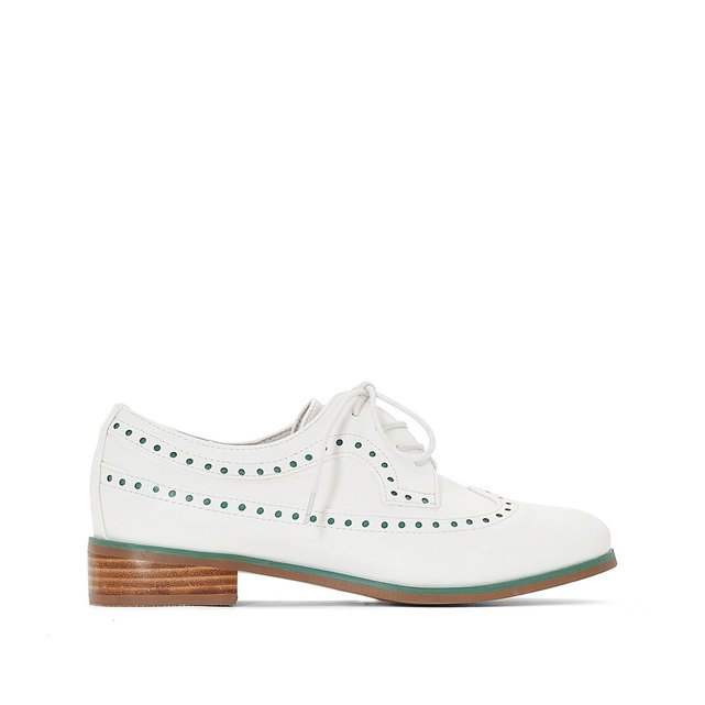 Derbies synthétique blanc La Redoute Collections La Redoute Derbies synthétique blanc La Redoute Collections La Redoute