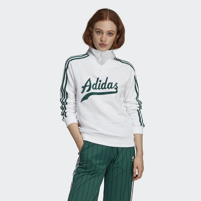 sweat shirt adidas blanc