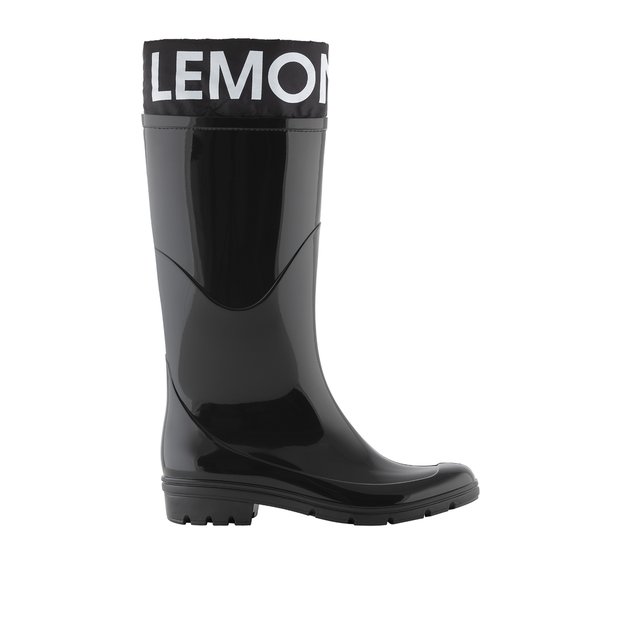 lemon jelly rain boots