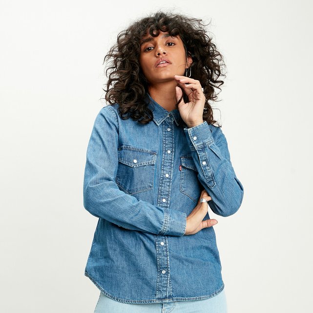 Essential western shirt in recycled cotton Levi's | La Redoute