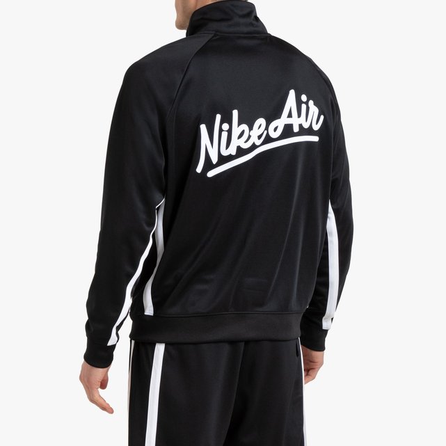 Nike air zip neck sweatshirt , black 