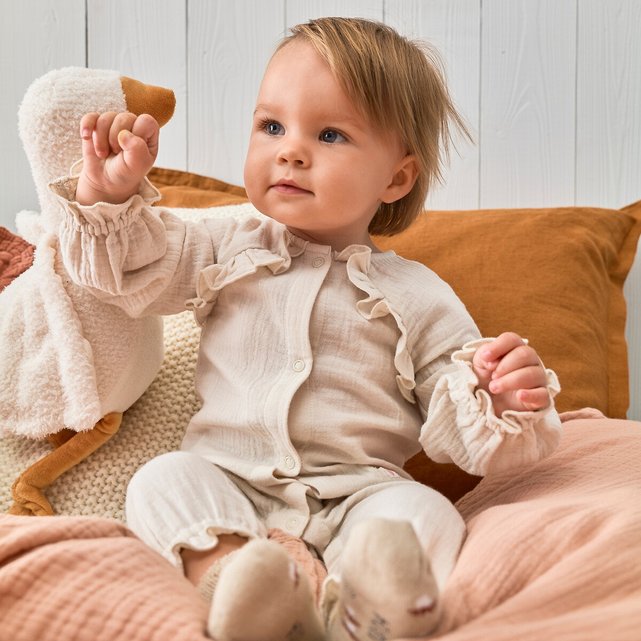 Pyjama bébé Ballerine papyrus en coton 100% bio. RISU.RISU la marque de  vêtement enfant engagée - Risu-Risu