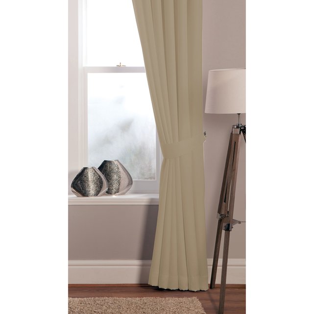 Woven Curtain Tie Backs Pair Natural Natural Home Curtains