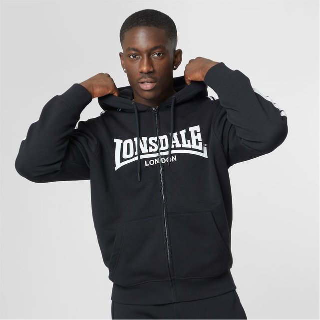 Lonsdale Lonsdale Enfant Ess Logo Hd Sweat À Capuche Top Sportif Pull Poche Décontracté 
