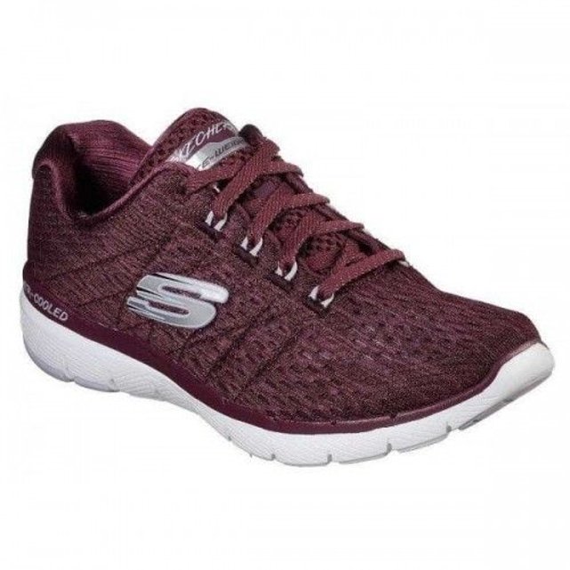 chaussures skechers bordeaux