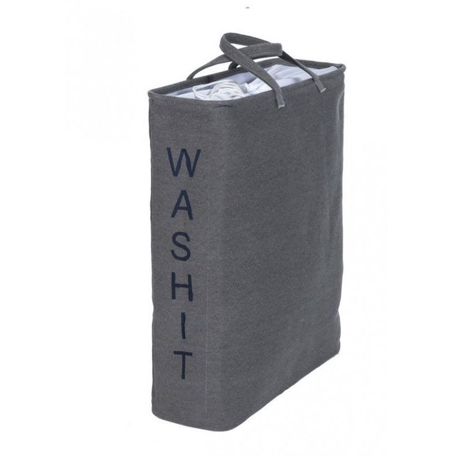 Panier à linge étroit gris wash it gris Wadiga | La Redoute