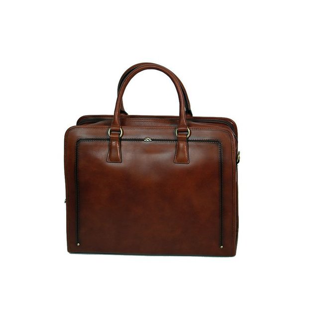 Sac porte document cuir
