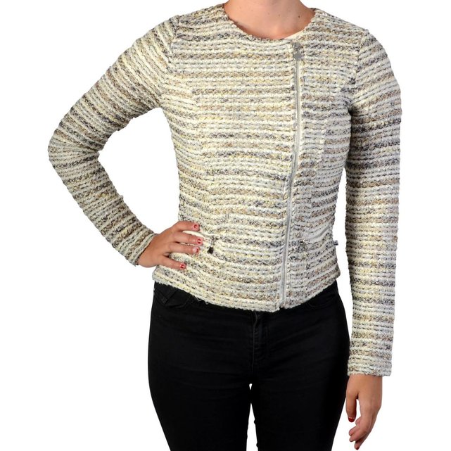 Des Blanc Le Off Cerise Veste White Temps Mirabeau 0wEpq4
