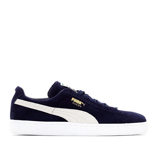 Suede classic + trainers blue/white 