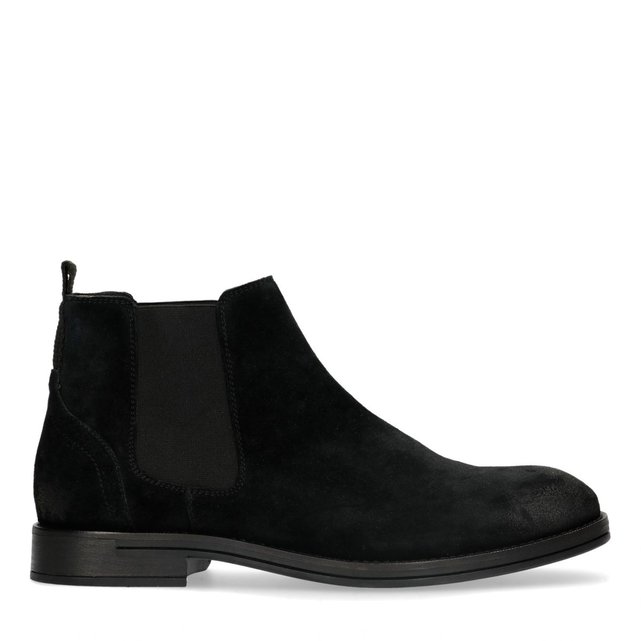 boots noir daim