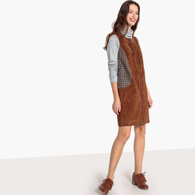 robe chasuble cuir