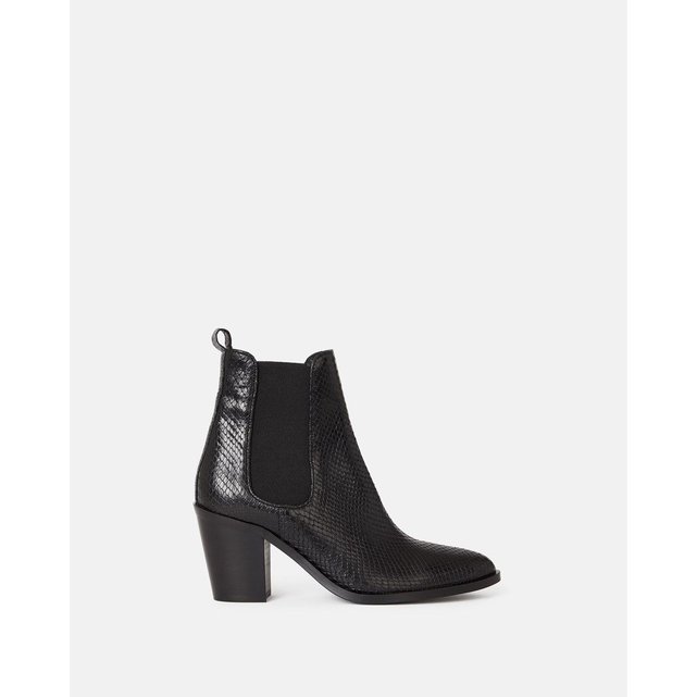 bottines noires la redoute