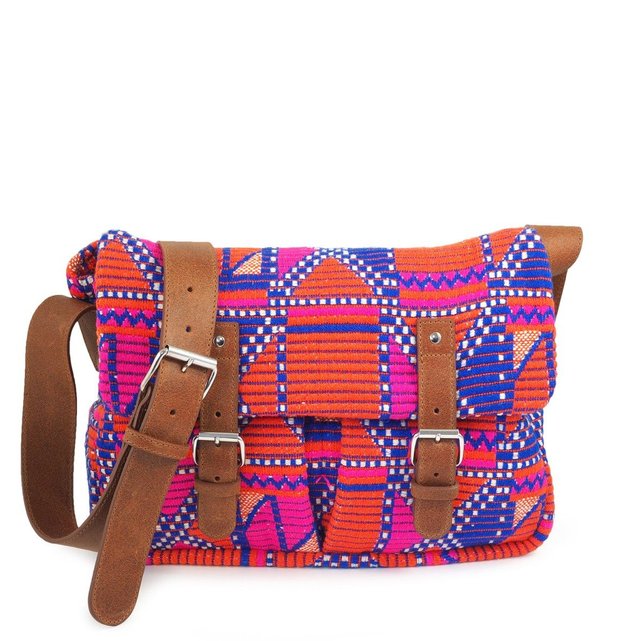Sac besace en tissu sahara 02 C-Oui | La Redoute