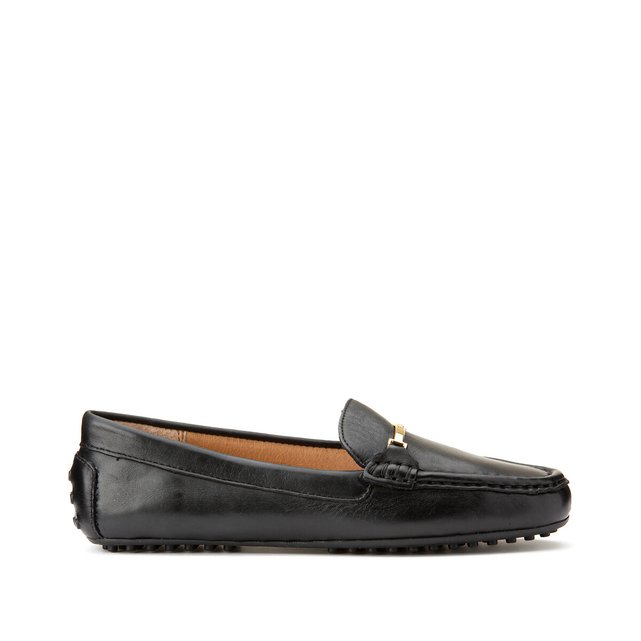 Briony leather loafers , black, Lauren Ralph Lauren | La Redoute