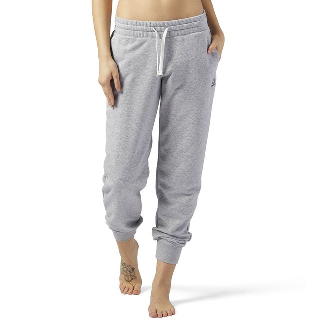 pantalon reebok gris