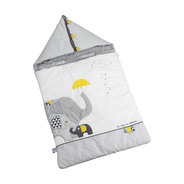 Nid d'ange nomade 0-3 mois babyfan - sauthon gris Sauthon ...