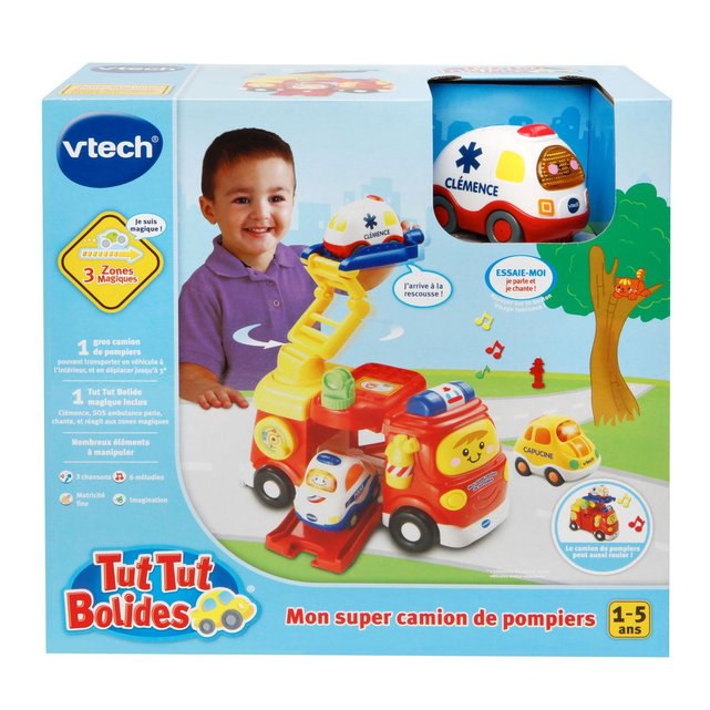 camion de pompier vtech