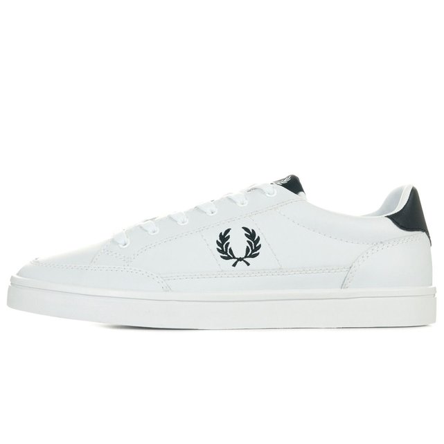fred perry deuce leather trainers