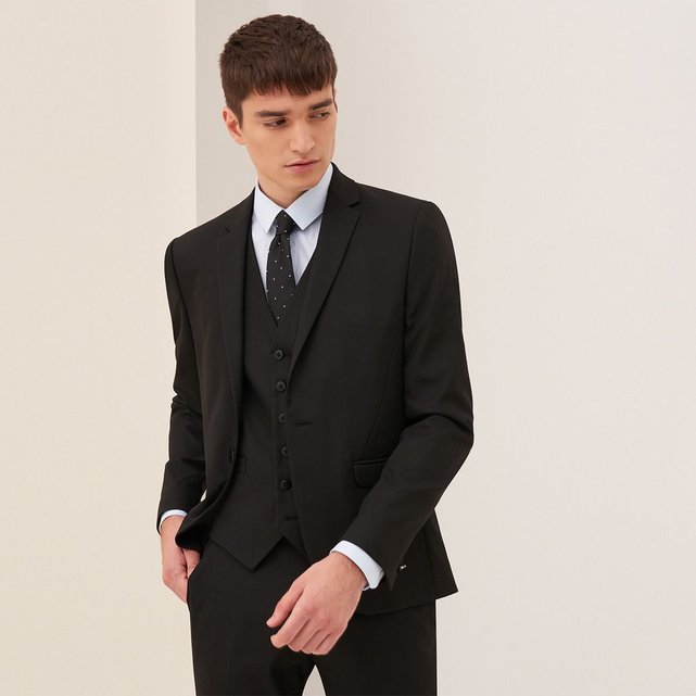 Veste de costume homme noir Devred | La Redoute