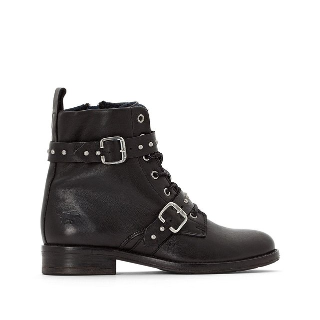 bottines a lacets mustang femme