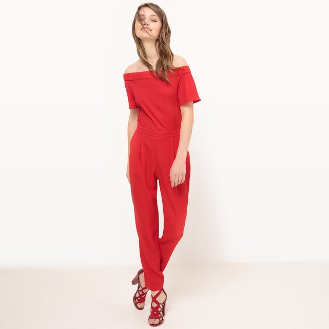 Off-the-Shoulder Jumpsuit Off-the-Shoulder Jumpsuit
