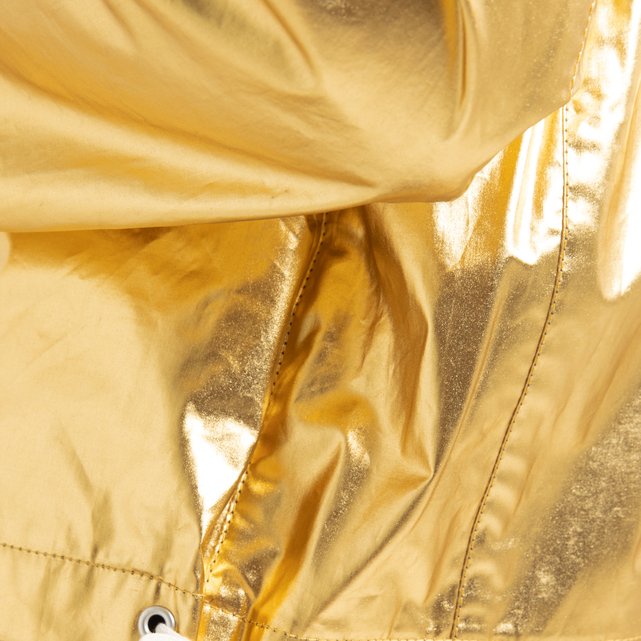 Kort metallic jasje met drukknopen leeb goudkleur Bellerose Kort metallic jasje met drukknopen leeb goudkleur Bellerose
