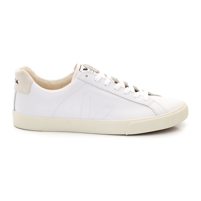 Esplar Leather Trainers White Veja La Redoute