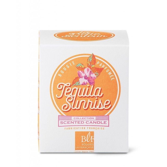 Coffret bougie parfumée 40h Tequila Sunrise Coffret bougie parfumée 40h Tequila Sunrise