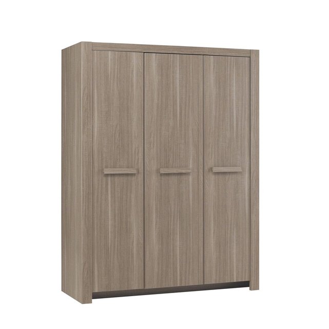 Armoire 3 Portes Couleur Chene Gami Fabrication Francaise Chene