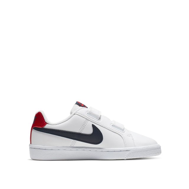 nike court blanc sneaker red