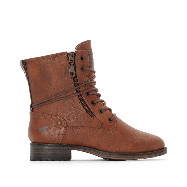 À Shoes Lacets Redoute Mustang La Bottines SxdwqS