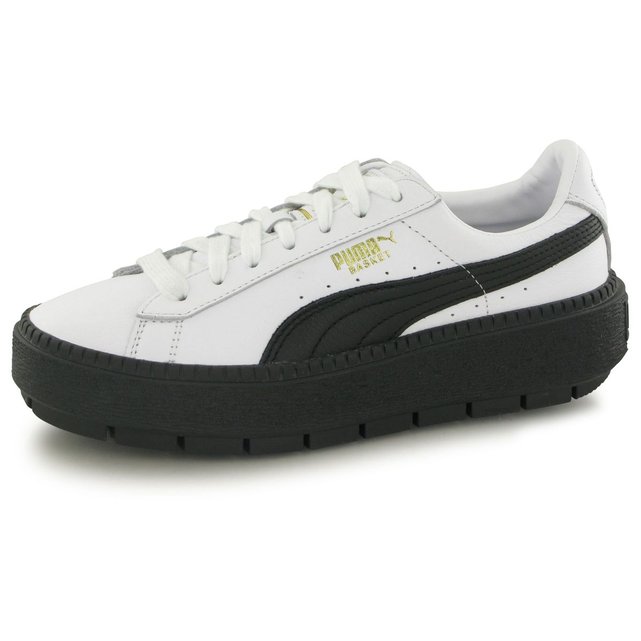 Femme Leather Redoute La Trace Pour Puma Platform Basket Zqg1OxwHaB