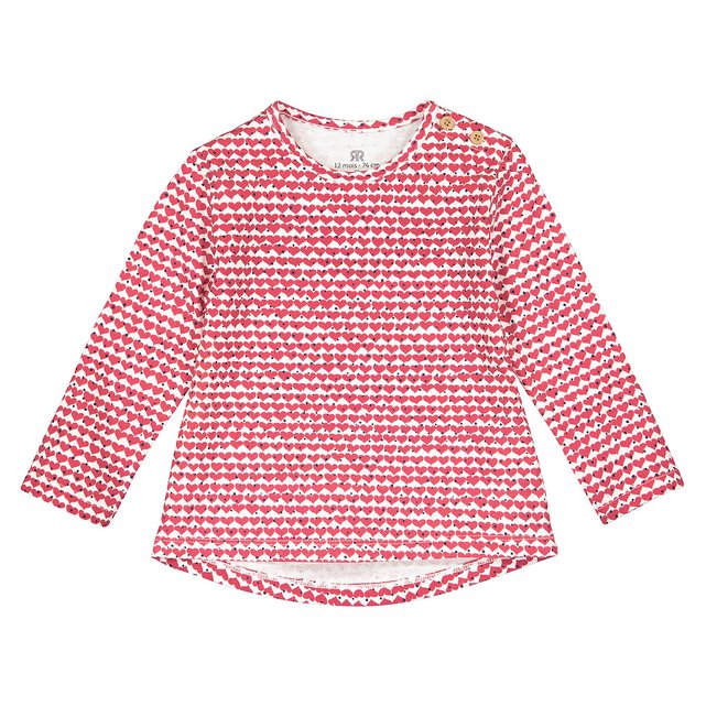 Bedrucktes Langarmshirt 3 Monate-4 Jahre  LA REDOUTE COLLECTIONS image 0