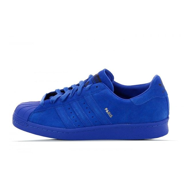 superstar suede bleu