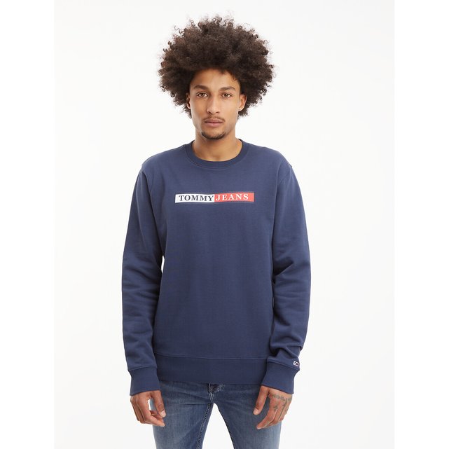 Sweatshirt linear logo Tommy Jeans | La Redoute
