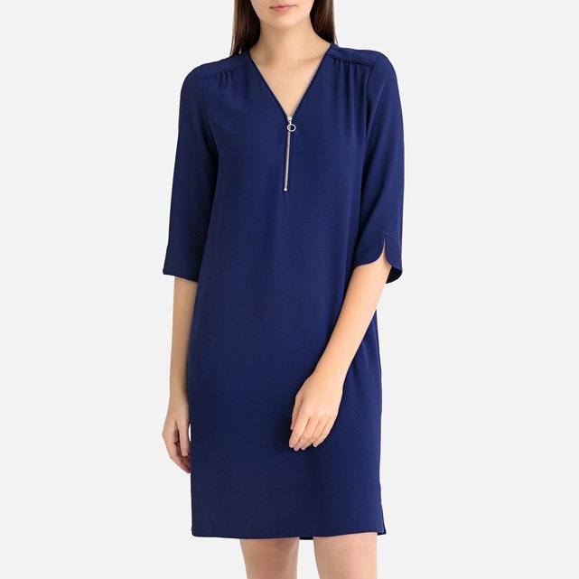 gerard darel robe bleu marine