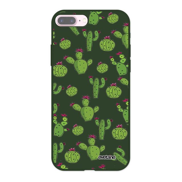 coque iphone 7 plus silicone cactus