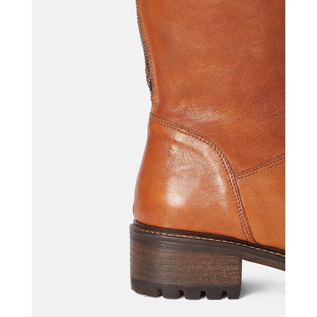 boots homme rouge minelli