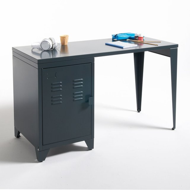 Bureau Enfant En Metal Hiba Gris Anthracite La Redoute Interieurs La Redoute