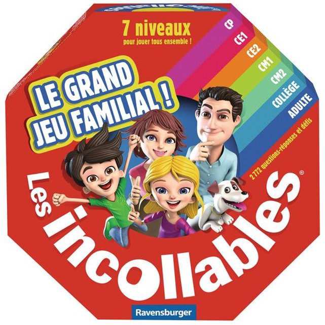 Le Grand Jeu Familial Des Incollables Ravensburger | La Redoute