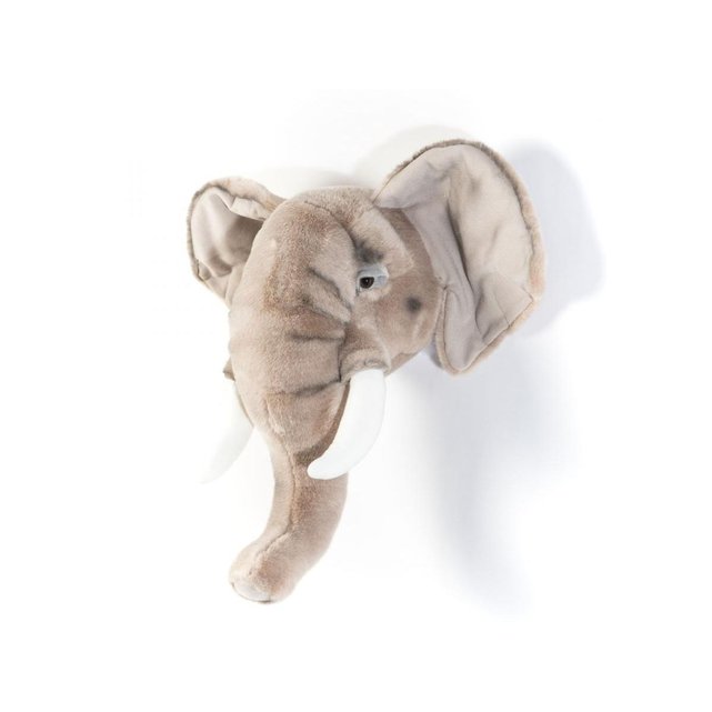 Trophee Peluche Elephant George Gris Wild And Soft La Redoute