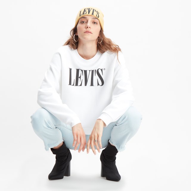 levi's white crew neck