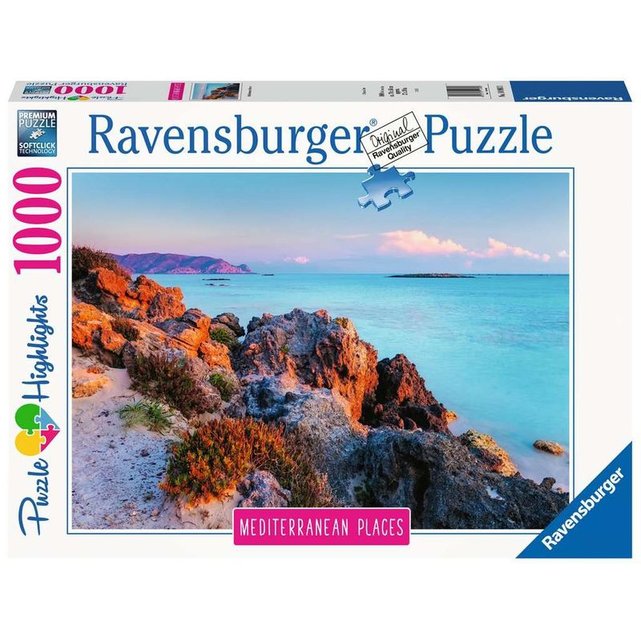 Puzzle 1000 p - le marché de noël Ravensburger