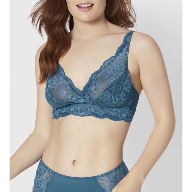 Soutien Gorge Sans Armatures Amourette Charm Bleu Triumph La Redoute