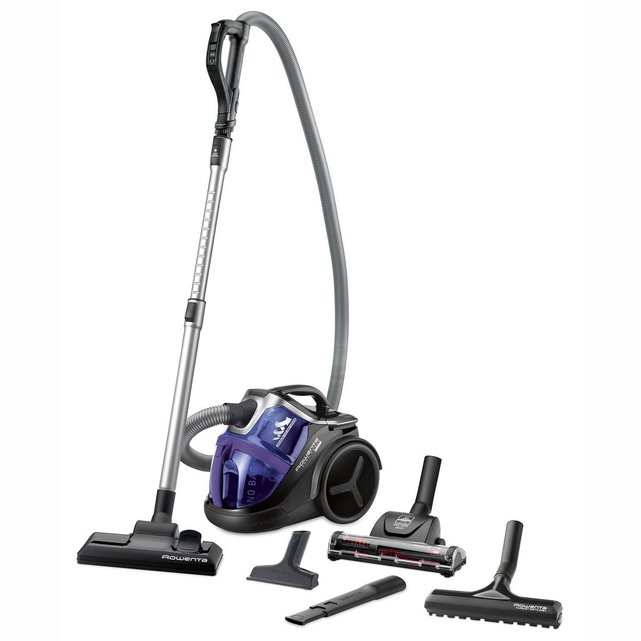 Aspirateur sans sac ergo force cyclonic ro6799ea noir ...