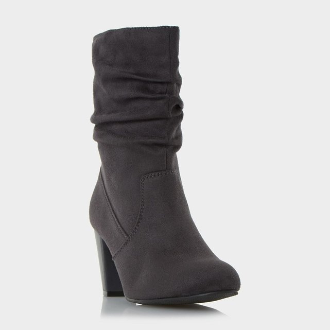 Ruched calf boot - rhonda Head Over Heels By Dune La Redoute Ruched calf boot - rhonda Head Over Heels By Dune La Redoute